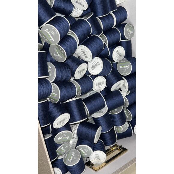 3- spools of thread navy blue Fabany Joann’s - Picture 4 of 6